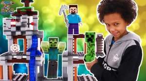 МАЛЬЧИШКИ собирают LEGO MINECRAFT! ДАНИ и третий пакет!