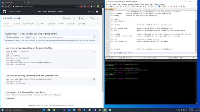 Push to an Online Repo смотреть онлайн