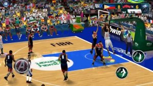 FIBA 2k18 Android Basketball Gameplay