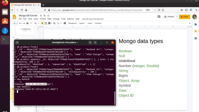 [MongoDB] - 4. Data types смотреть онлайн