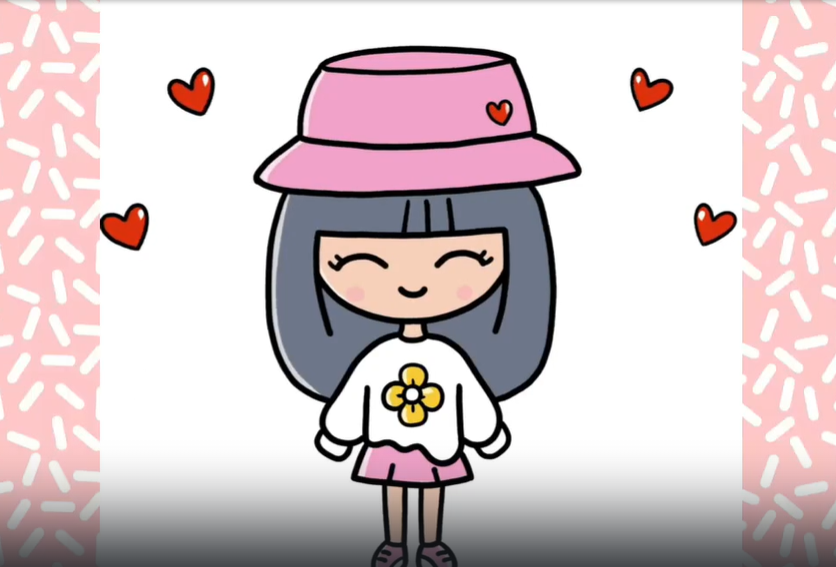 Девочка в шляпке))) смотреть онлайн