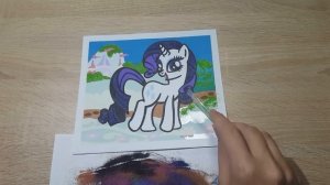 Картина песком Рарити (My Little Pony)