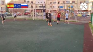 Дворовый футбол Россия:Испания