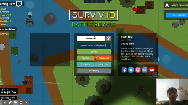 surviv.io - 2d battle royale game смотреть онлайн