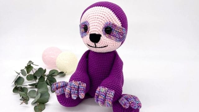 FREE Crochet Sloth Pattern | Crochet Sloth Tutorial | How To Crochet Sloth Amigurumi Tutorial