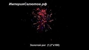 FT 5041 Золотой рог (1.2"х100 залпов) www.isalutov.ru тел.: 8908 992-43-53 / 89146649499