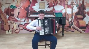 Горган Драгош – 12 лет. Д. Кабалевский. Скерцо из сюиты "Комедианты"