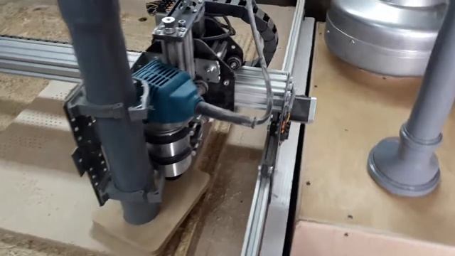 Фрезерный станок с чпу Start от Savinsname / тестирование самодельной аспирации. смотреть онлайн