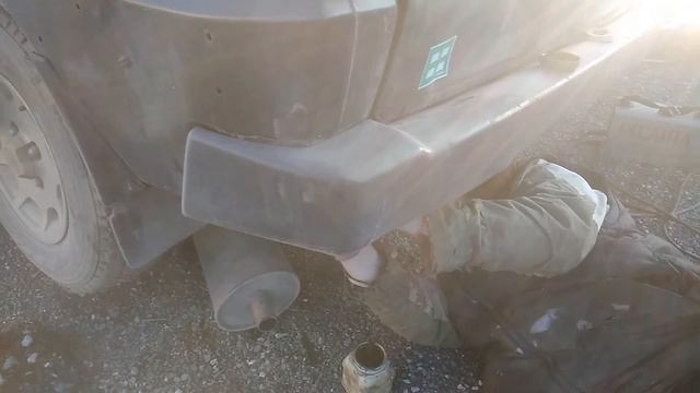 Супер тюнинг глушителя на тойоте! смотреть онлайн