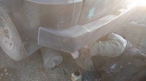 Супер тюнинг глушителя на тойоте!