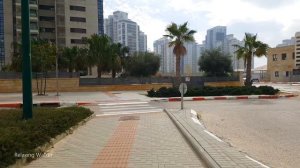 Israel, Walking in New neighborhood of Netanya