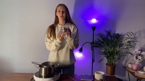 БОТАНИЧЕСКАЯ СВЕЧА/свеча с сухоцветами