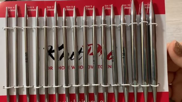 Обзор набора круговых никелированных спиц KnitPro Deluxe Set Nova Metal смотреть онлайн