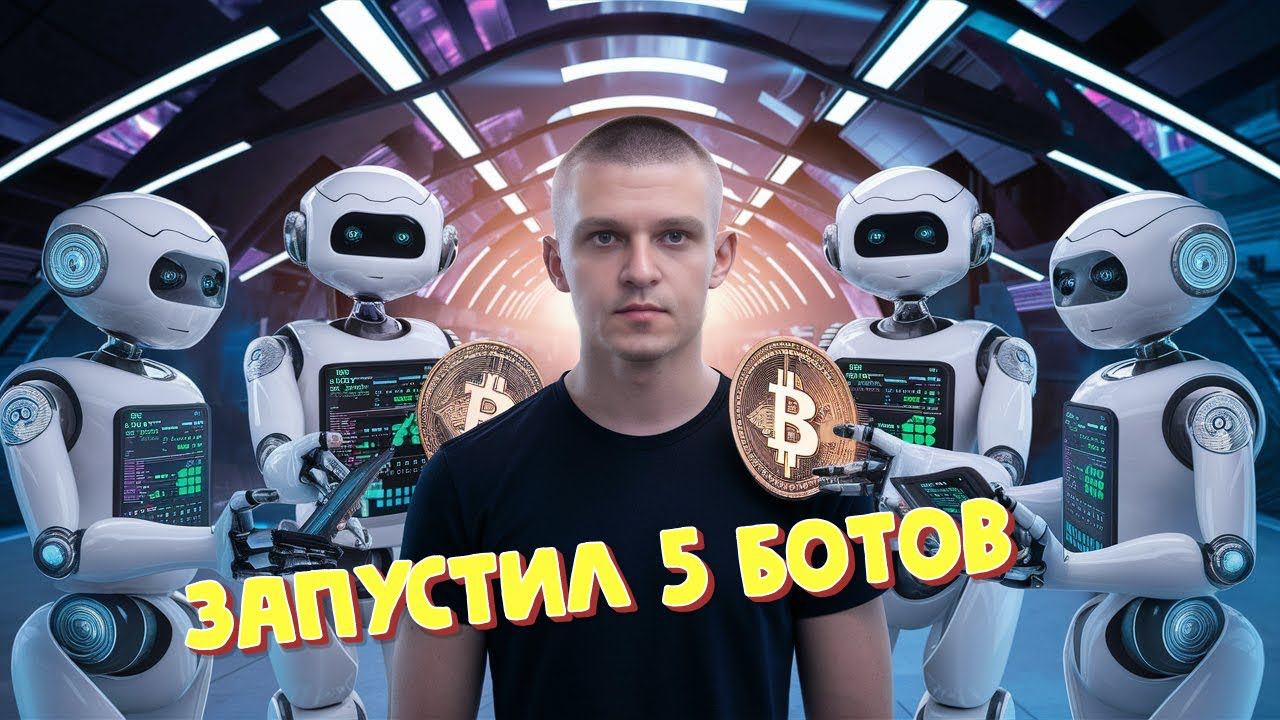 ЗАПУСТИЛ 5 СПОТОВЫХ БОТОВ. КАКОЙ ДЕПОЗИТ. ОЖИДАНИЕ ОТ РЫНКА