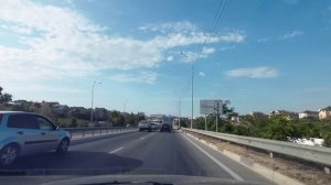 Дорога из Балаклавы в Севастополь, торговый центр Океан