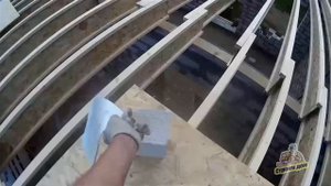 ДВУТАВРОВЫЕ БАЛКИ ИЗ ДЕРЕВА ДЛЯ ПЛОСКОЙ КРЫШИ