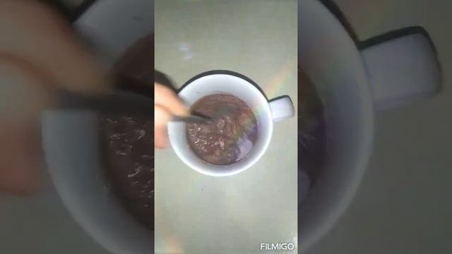 Десерт за 5 минут в микроволновке ❤️
