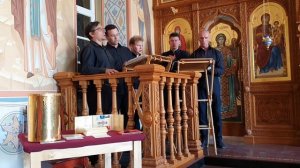 Выступление хора Спасо-Преображенского Валаамского монастыря 13 августа 2022 г.