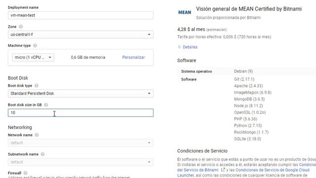 Google Cloud 02 - Levantar una instancia MEAN смотреть онлайн