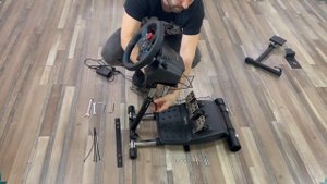 Стойка для крепления руля и педалей MOOBY и Logitech g29