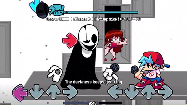 Reality FC (Entry Funkin' Ft. Mystery Man/Gaster) (Undertale/FNF Mod) смотреть онлайн