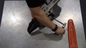 Бензопила Stihl MS 170. Подготовка к работе