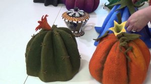 Ольга Демьянова. Тыква-грелка на чайник. Видеомастер-класс