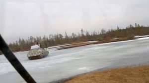 Арго- вездеход по болоту (1ч)