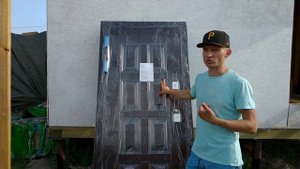 Утепление каркасного дома Дверь с терморазрывом Шаг - 17