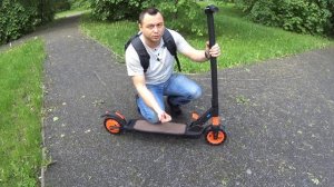 Электросамокат Kugoo Kirin s8 pro, обзор самоката Kugoo на канале Просто Техника