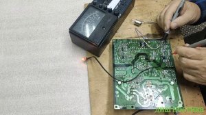 Samsung  UE40EH5307K chassis U71A  ШИМ FSFR1700XC или неисправности которые прячутся!