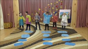 ПЕСНЯ  "ДОЖДИК"  сл. и муз. Е.Шураховой. Исполняют мальчики подготовительной группы. Осень 2019г.