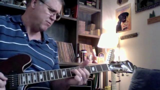 Blues Guitar - VHT Special 6 with Epiphone Riviera P93 смотреть онлайн