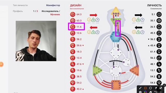 Манифестор 1/3 сила влияния. Human Design