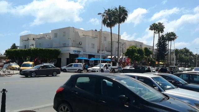 Тунис, центр города Монастир Tunisia Monastir смотреть онлайн