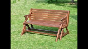 стул и лавочка трансформер