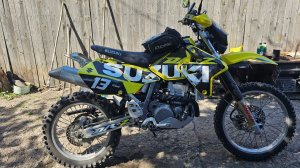 Ремонт подрамника на Suzuki DR-Z400S