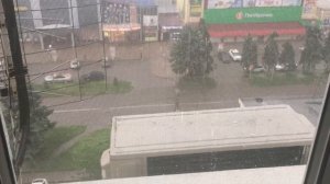 Георгиевск. Град накрыл город.