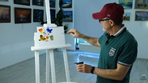 Живопись мастихином - Приёмы и техника. Георгий Харченко