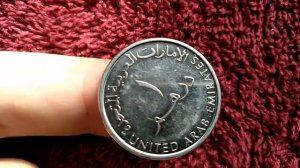 1 Dirham 2014 United Arab Emirates #uae #coinhunt #treasurehunt