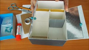Как сделать шкаф с дверцами для кукол. how to make a wardrobe for dolls