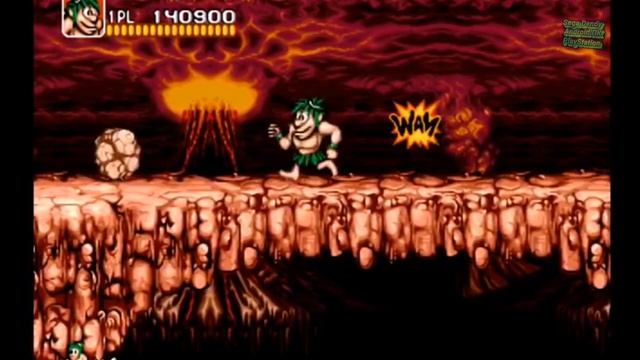 Полное прохождение SEGA Joe & Mac - Caveman Ninja - Джо и Мак - Пещерные ниньзя_HD смотреть онлайн