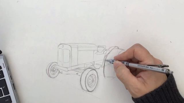 Painting a tractor смотреть онлайн