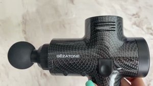 Перкуcсионный массажер пистолет насадками Gezatone AMG143,