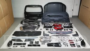 Рестайлинг комплект Ниссан Патрол Y62 из 2010 в 2020 год