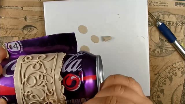 Antique / vintage bracelet with flowers - polymer clay TUTORIAL смотреть онлайн