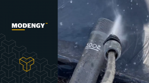 Проверка покрытий MODENGY 1002 и MODENGY PTFE-A20 на устойчивость к смыванию водой под давлением