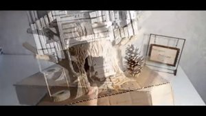 Дом на дереве из картона. Сказочный дом своими руками. DIY Fairy House