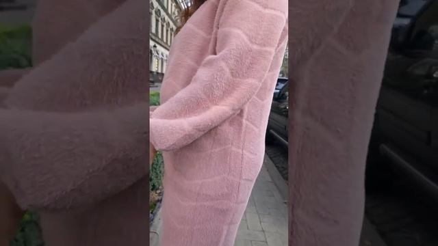 Женское пальто из альпаки на молнии с капюшоном большого размера 56-60 смотреть онлайн