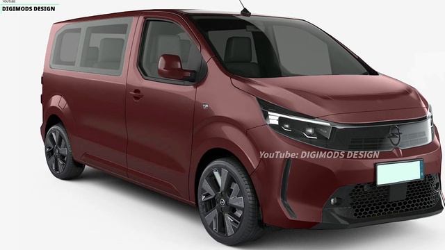 OPEL ZAFIRA LIFE 2024-2025? REDESIGN | Digimods DESIGN | смотреть онлайн
